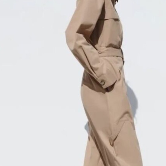 Zara Women's Tan Jumpsuit - Picture 10 of 14